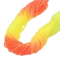 2mm gradient crystal faceted beads in orange, yellow, and lime green for DIY jewelry - Orange-Yellow Series Gradient