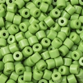 Grasgrüne 6 mm zylindrische Acrylperlen für DIY-Schmuck und Handykettenzubehör - 50 Stück / Grün