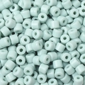 6mm zylindrische Acrylperlen in Hellminzgrün für DIY-Schmuck und Handyketten - Hellblau
