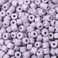 Lavendelfarbene 6mm Acrylperlen in Zylinderform für DIY-Handykette und Schmuckzubehör - Hellviolett