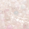 Polished ice crack glass beads for DIY jewelry with transparent and pink mesh texture - 10mm / Dreamy Purple / 20Pcs/Pack