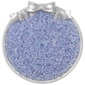 DIY purple 2.5mm glass beads with pearlescent finish for handmade jewelry making - 10g/Pack Approx 700 Pcs / Violet