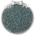 Pearlescent 2.5mm glass seed beads with iridescent finish for DIY jewelry crafting - 10g/Pack Approx 700 Pcs / Dark Emerald Green