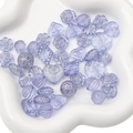 Perles en acrylique lavande de formes variées pour la création de bijoux DIY - Style Mixte Contour Transparent / 20g/Paquet (environ 15-30 pièces) / Bleu ciel