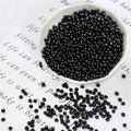 Perline di precisione nere opache 2mm per fai da te gioielli e braccialetti fatti a mano - 20g Per Confezione Circa 700 Pezzi / 3mm Nero