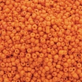 Vibrant orange glass seed beads for DIY jewelry making and handmade crafts - 3mm / Light Orange