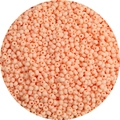 Frosted peach pink matte 3mm round seed beads for DIY jewelry making accessories - 3mm 20g/Pack Approx. 660Pcs / Dark Snow Bud