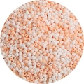 Matte finish 3mm apricot seed beads for DIY jewelry making and handmade crafts - 3mm 20g/Pack Approx. 660Pcs / Snow Bud Series Mixed Color
