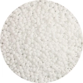 DIY handmade 3mm frosted white round glass seed beads for bracelet and jewelry making - White