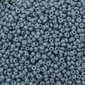 Morandi blue-grey matte glass seed beads for DIY jewelry weaving and crafts - Light Gray