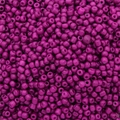 Deep purple round glass seed beads with center hole for DIY jewelry making and crafts - Deep purple