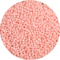 DIY jewelry 3mm frosted seed beads in peach pink finish for handmade bracelets - Dark Deep Pink