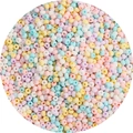 Macaron color 3mm frosted matte glass beads for DIY jewelry and bracelet making - Macaron Mixed Colors