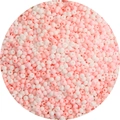 Mix of 3mm pink and white matte beads for DIY handmade jewelry crafts and beadwork - Pink Series Mix