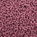 Matte dusty pink glass seed beads for DIY jewelry making and handmade weaving crafts - Korean Purple