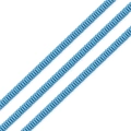 Sky blue hematite disc beads in a flat round shape for DIY jewelry making and crafting - Sky Blue Disk