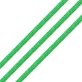 Bright green flexible nano-plated hematite beads for DIY jewelry and crafts - Grass Green Disk