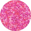 Frosted pink glass seed beads with matte finish for DIY jewelry and bracelet making - 4mm (Approx. 1mm Aperture, 10g/Pack, Approx. 100pcs) / Purple Red Series