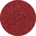 Perles de rocaille rouges transparentes pour création de bijoux DIY brillants - Pack de 30g / Rouge