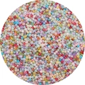 Mélange de perles de rocaille pastel 4mm pour bijoux DIY et colliers faits main - Couleurs Mélangées Aléatoires