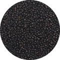 Perles de rocaille noires polies pour bijoux DIY avec finition brillante - Pack de 30g / Café Foncé