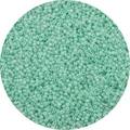 Pearlescent mint green glass seed beads for DIY jewelry making and handmade accessories - Emerald Green