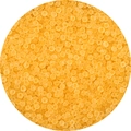 Frosted amber seed beads for DIY jewelry making with a matte translucent finish - 4mm (Approx. 1mm Aperture, 10g/Pack, Approx. 100pcs) / Gold