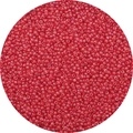 Translucent red glass seed beads for DIY handmade jewelry and embroidery crafts - Red