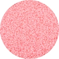 Iridescent light pink seed beads with pearlescent finish for DIY jewelry making - Silver Red