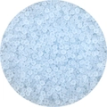 Frosted light blue iridescent glass seed beads for DIY jewelry and crafts making - 4mm (Approx. 1mm Aperture, 10g/Pack, Approx. 100pcs) / Light Blue