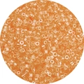 2mm orange glass seed beads with glossy finish for handmade jewelry and DIY crafts - 10g/Pack (Approx. 1000 Pcs) / Orange