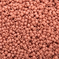 Perles en verre rose corail pour création de bijoux DIY et confection de bracelets - 1000 capsules / Vieux rose