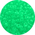 Translucent neon green acrylic big hole barrel beads for DIY jewelry and hair braids - Approx. 100 Pieces/Pack / Light Green (10#)