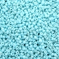 Perles de rocaille bleu clair pour la fabrication de bijoux DIY à la main - 1000 capsules / Bleu lac clair