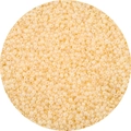 Handmade creamy yellow Aurora glass seed beads for DIY jewelry and embroidery - Light Yellow