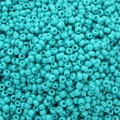 Perles de rocaille bleu tiffany mat pour bijoux DIY faits main et tissage de bracelets - 1000 capsules / Bleu-vert