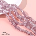 Irregular purple cat eye stone beads 4-9mm for DIY handmade jewelry and bracelets - Purple Size Approximately 4-9mm Hole Diameter Approximately 1mm 80cm/strip (approximately 200 Pieces)