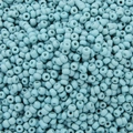 Perles de rocaille bleu clair mat pour bijoux DIY et accessoires de bracelet fait main - 1000 capsules / Bleu Gris Clair