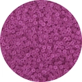 Frosted purple glass seed beads for DIY jewelry making and handmade beadwork projects - 4mm (10g/Pack, Approx. 1mm Hole) / Violet