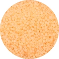 Matte orange glass seed beads for DIY jewelry making and beaded necklaces - 2mm (10g/Approx. 660pcs) / Peach Yellow