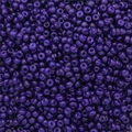 Perles de rocaille violet foncé pour bijoux DIY faits à la main et accessoires - 1000 capsules / Bleu Violet