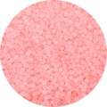 Pink frosted translucent 2-4mm glass beads for DIY jewelry and handmade necklaces - Korean Pink
