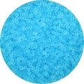 Matte sky blue round glass beads for handmade jewelry making and DIY beadwork - 4mm (10g/Pack, Approx. 1mm Hole) / Emerald Blue