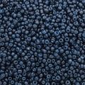 Perles de rocaille rondes bleu indigo foncé pour création de bijoux DIY et broderie - 1000 capsules / Bleu Diamant