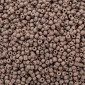 Perles de rocaille mates rose poudré pour création de bijoux DIY et travaux manuels - 1000 capsules / Kaki