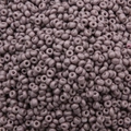 Perles de rocaille lavande mates pour la fabrication de bijoux DIY et travaux manuels - 1000 capsules / Violet Foncé