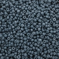 Perles de rocaille bleu gris foncé pour la fabrication de bijoux faits main - 1000 capsules / Gris
