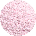 Cuentas de vidrio rosa claro irisado para creación de joyas DIY y pulseras artesanales - 3mm / Paquete de 20g (Aprox. 660 Pcs) / Rosa