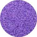 Matte violet glass seed beads for DIY jewelry making and embroidery handicrafts - Dark Purple