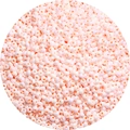 Cuentas de vidrio rosa crema con revestimiento AB para creación de joyería artesanal - 3mm / Paquete de 20g (Aprox. 660 Pcs) / Naranja